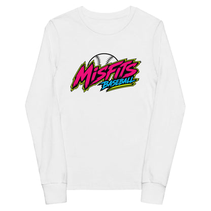 Performance | Youth Long Sleeve T-Shirt | Misfits Baseball | Athletics Logo