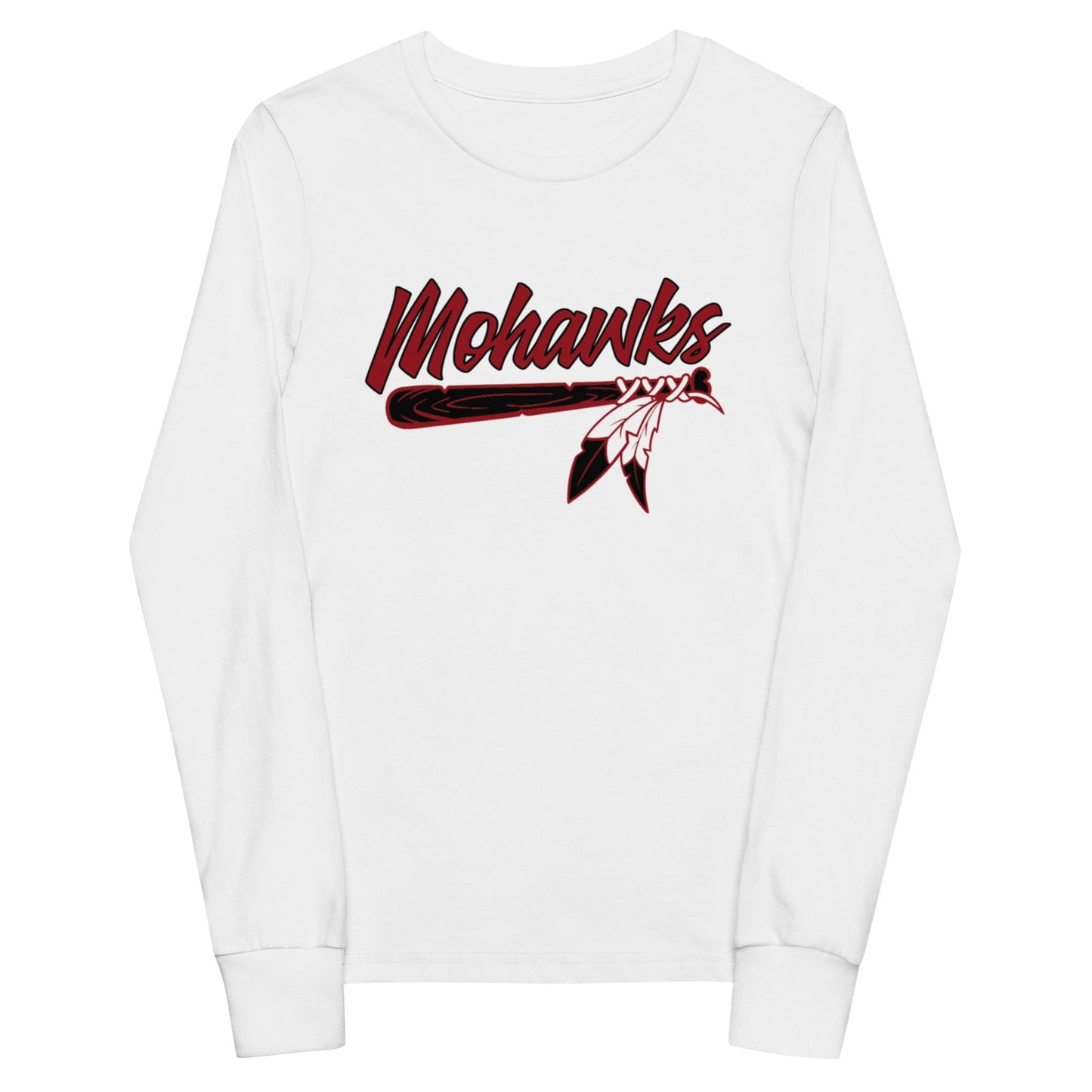 Performance | Youth Long Sleeve T-Shirt | Mohawks | Script Logo