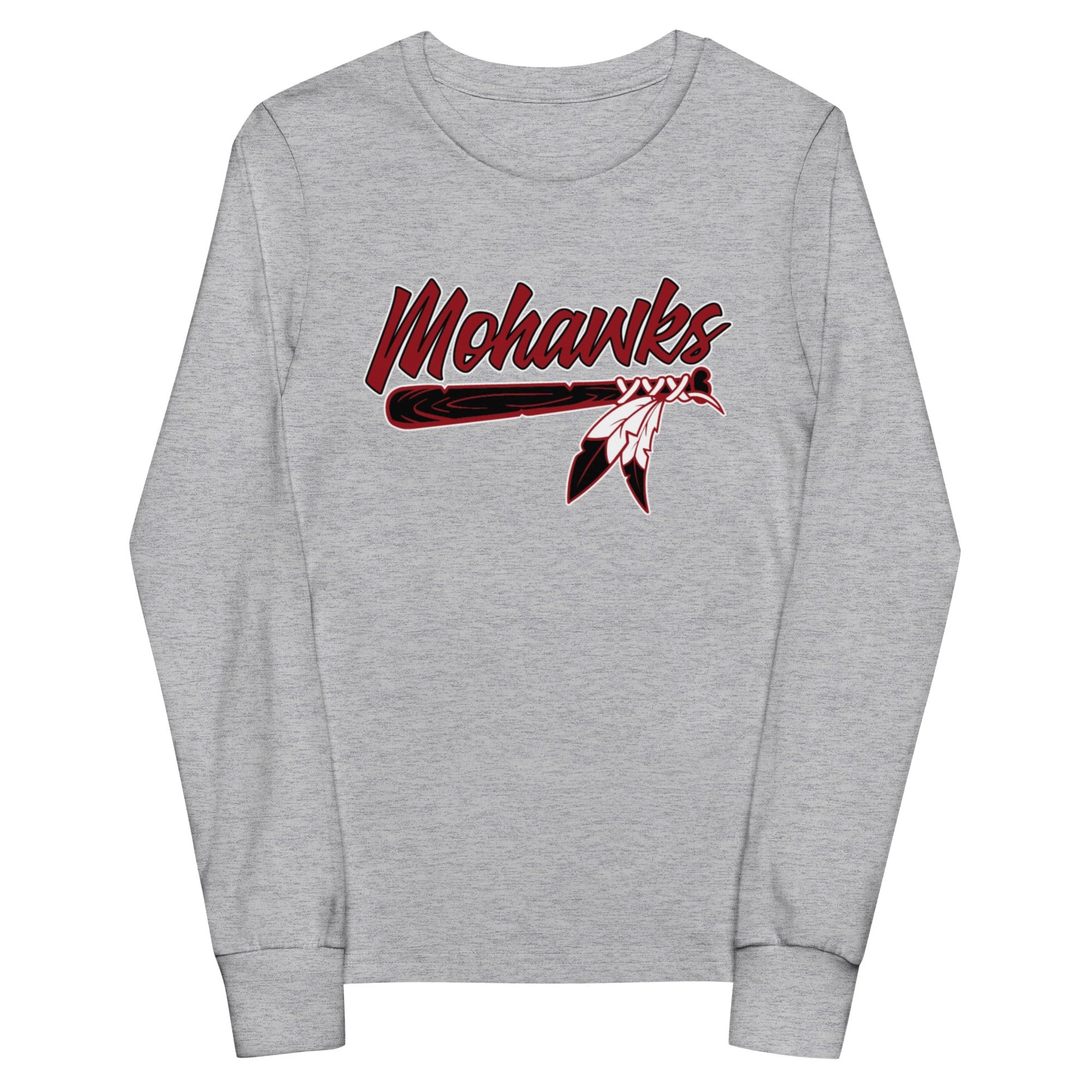 Performance | Youth Long Sleeve T-Shirt | Mohawks | Script Logo