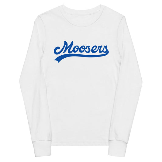 Performance | Youth Long Sleeve T-Shirt | Moosers | Fontmark Logo
