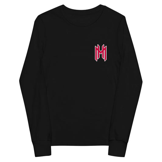 Performance | Youth Long Sleeve T-Shirt | Mountain House Bloodhounds | MH Monogram Logo