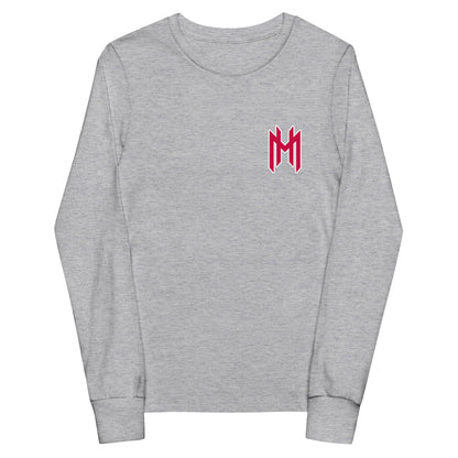 Performance | Youth Long Sleeve T-Shirt | Mountain House Bloodhounds | MH Monogram Logo