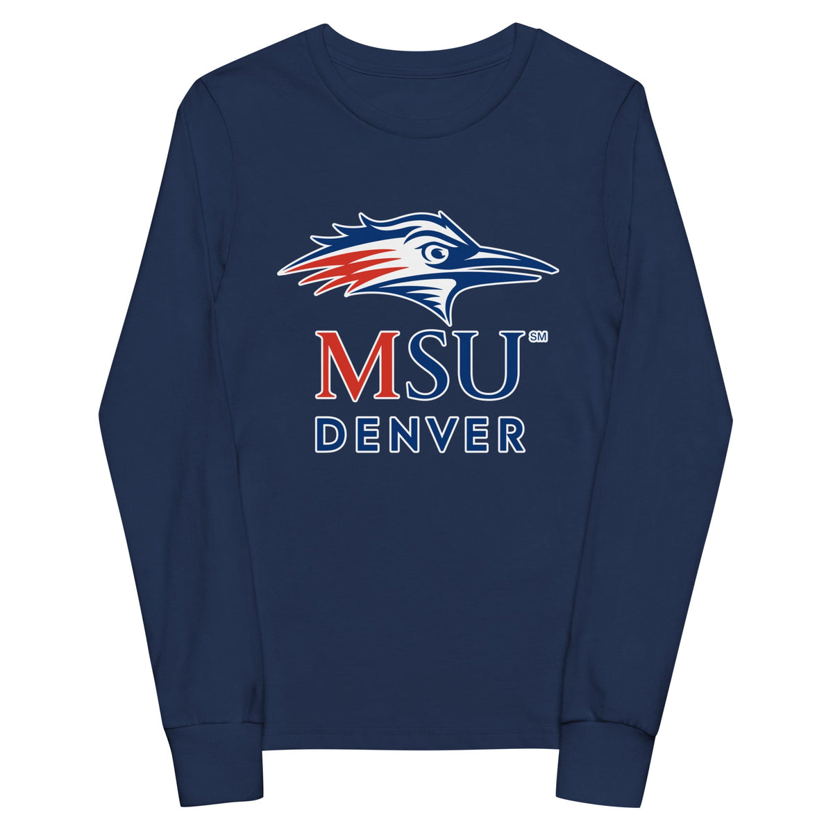 Performance | Youth Long Sleeve T-Shirt | MSU Denver Dance Team | Titan Crest Logo