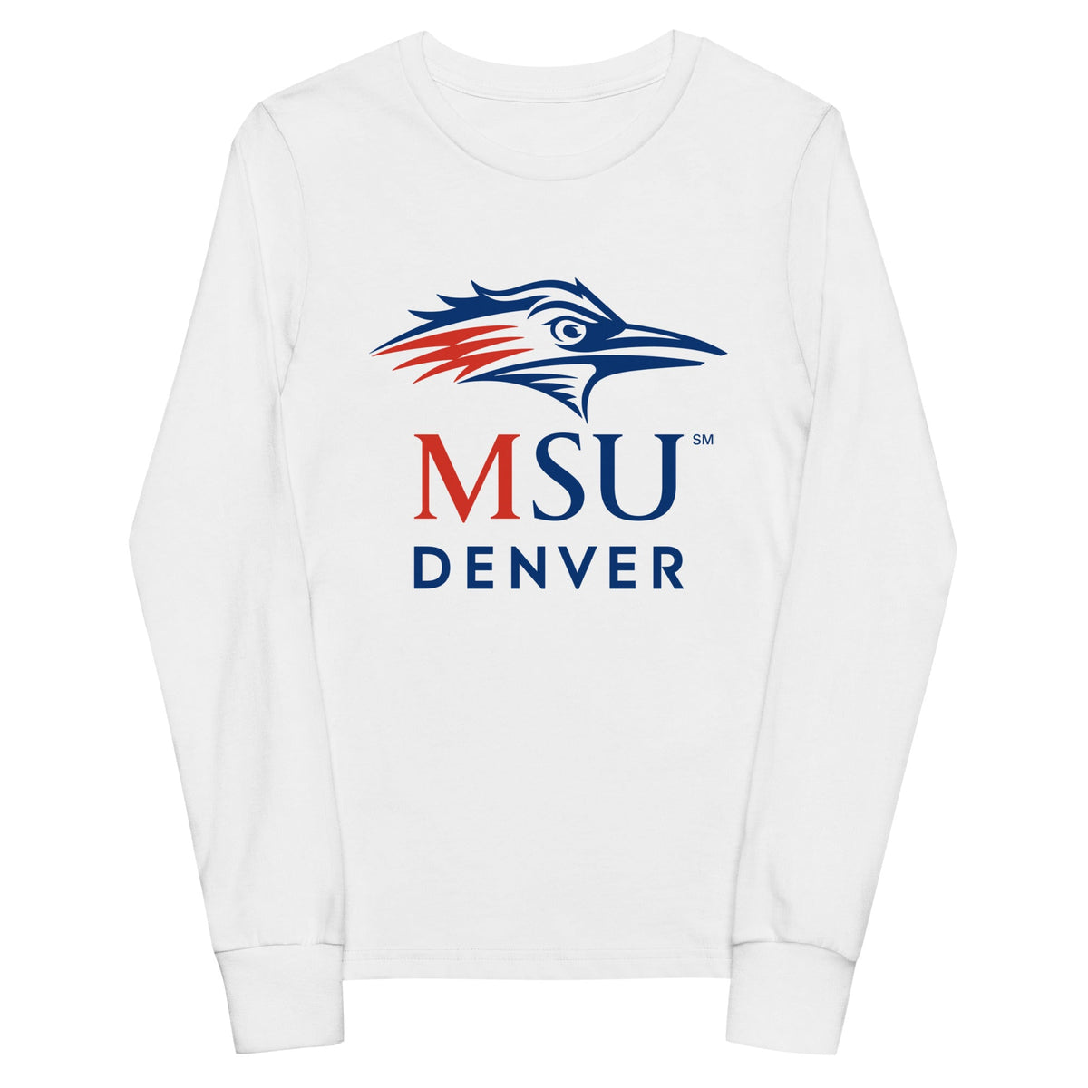 Performance | Youth Long Sleeve T-Shirt | MSU Denver Dance Team | Titan Crest Logo