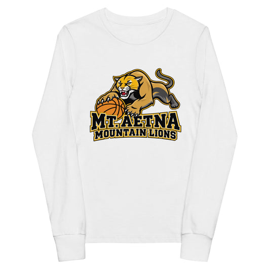 Performance | Youth Long Sleeve T-Shirt | Mt. Aetna Adventist School | Crest Logo