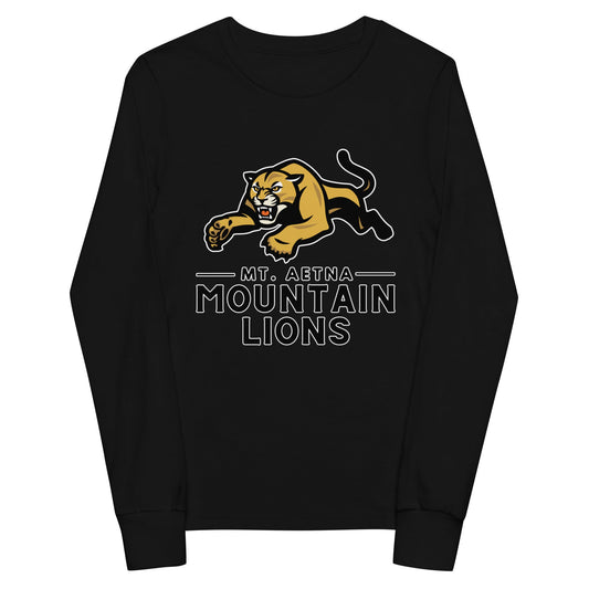 Performance | Youth Long Sleeve T-Shirt | Mt. Aetna Adventist School | Emblem Logo