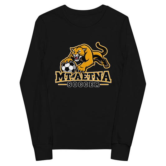 Performance | Youth Long Sleeve T-Shirt | Mt. Aetna Adventist School | Soccer Apex Logo