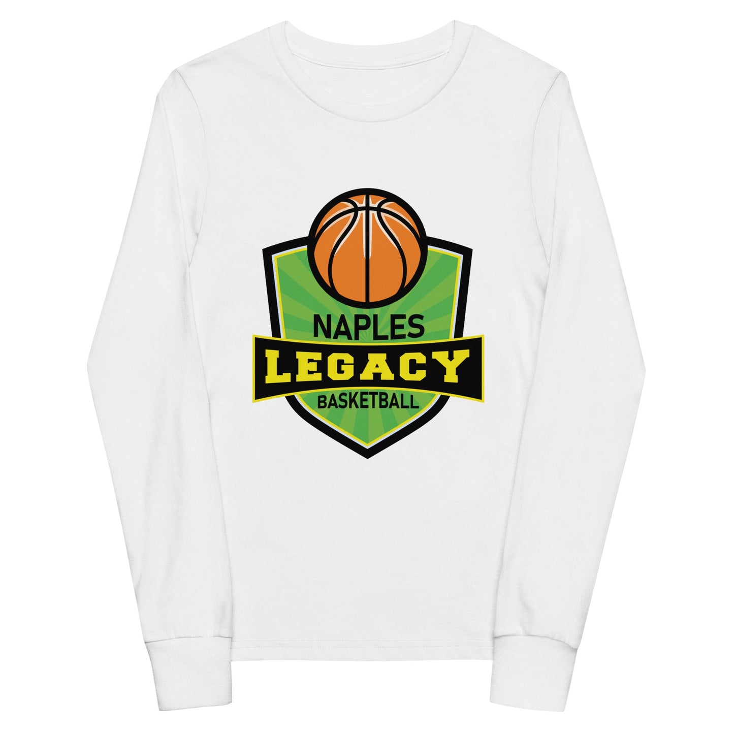 Performance | Youth Long Sleeve T-Shirt | Naples Legacy | Shield Logo
