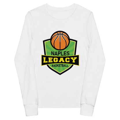 Performance | Youth Long Sleeve T-Shirt | Naples Legacy | Shield Logo