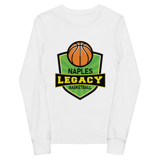 Performance | Youth Long Sleeve T-Shirt | Naples Legacy | Shield Logo