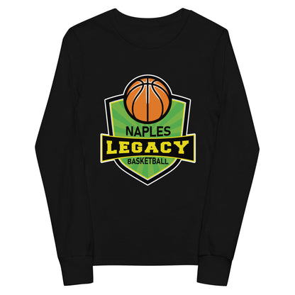 Performance | Youth Long Sleeve T-Shirt | Naples Legacy | Shield Logo