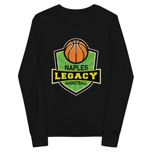 Performance | Youth Long Sleeve T-Shirt | Naples Legacy | Shield Logo