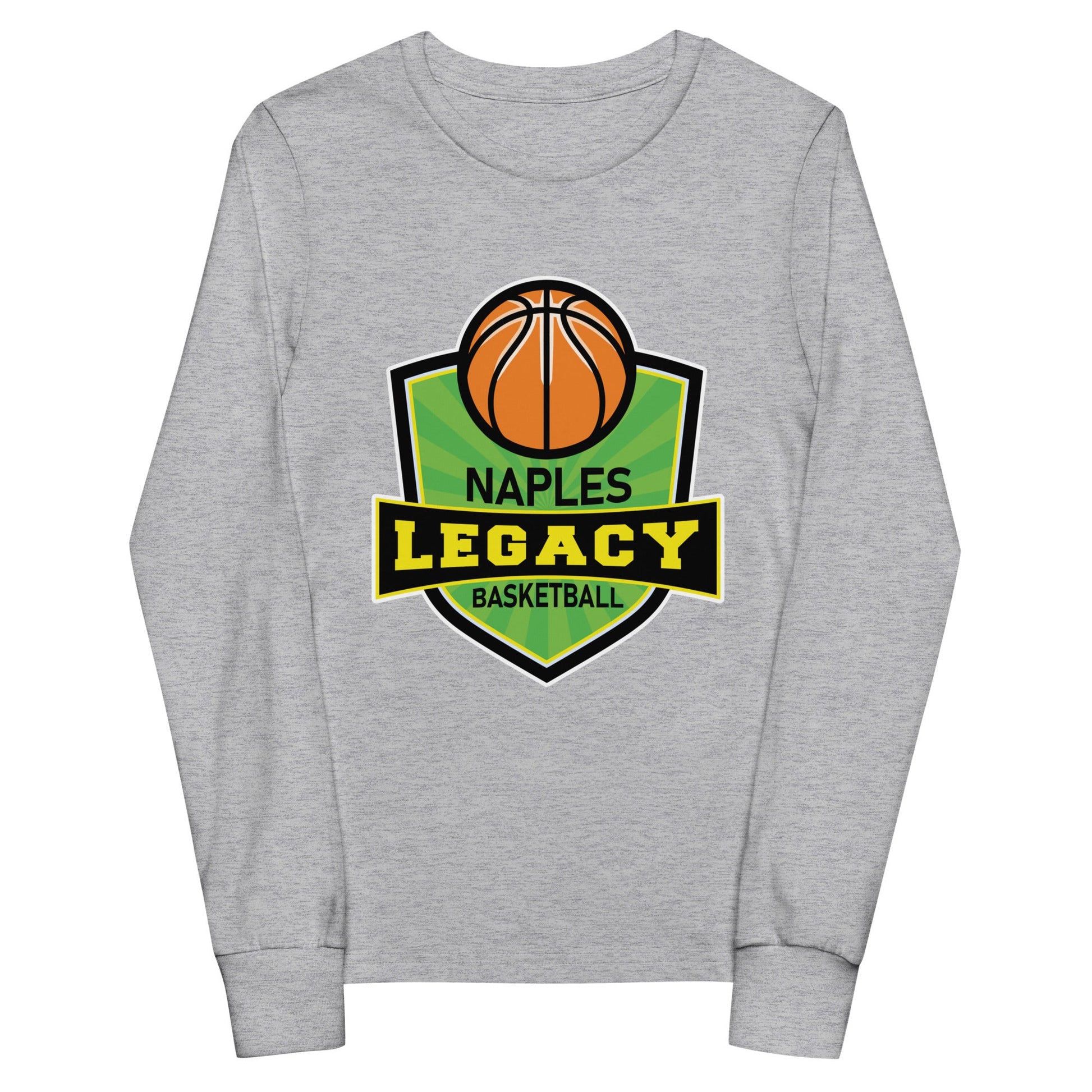 Performance | Youth Long Sleeve T-Shirt | Naples Legacy | Shield Logo