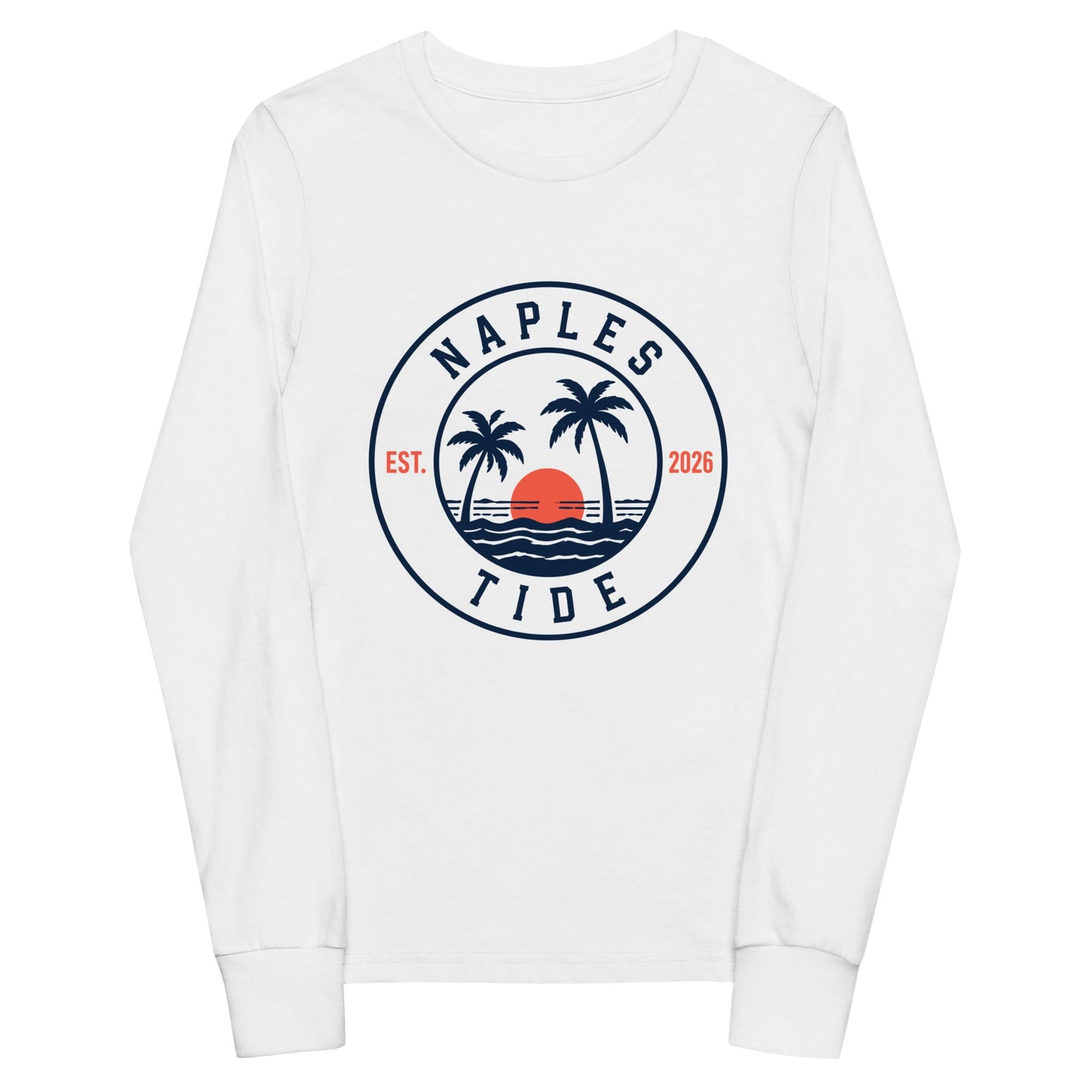 Performance | Youth Long Sleeve T-Shirt | Naples Tide | Badge Logo