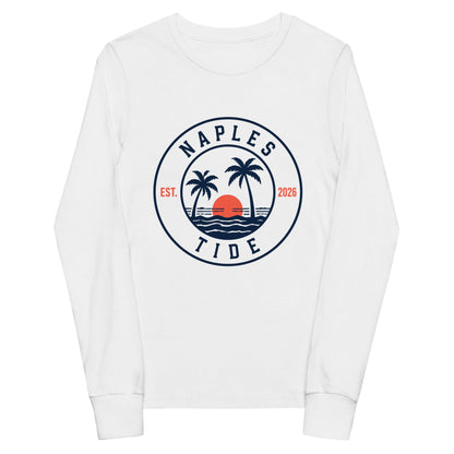 Performance | Youth Long Sleeve T-Shirt | Naples Tide | Badge Logo