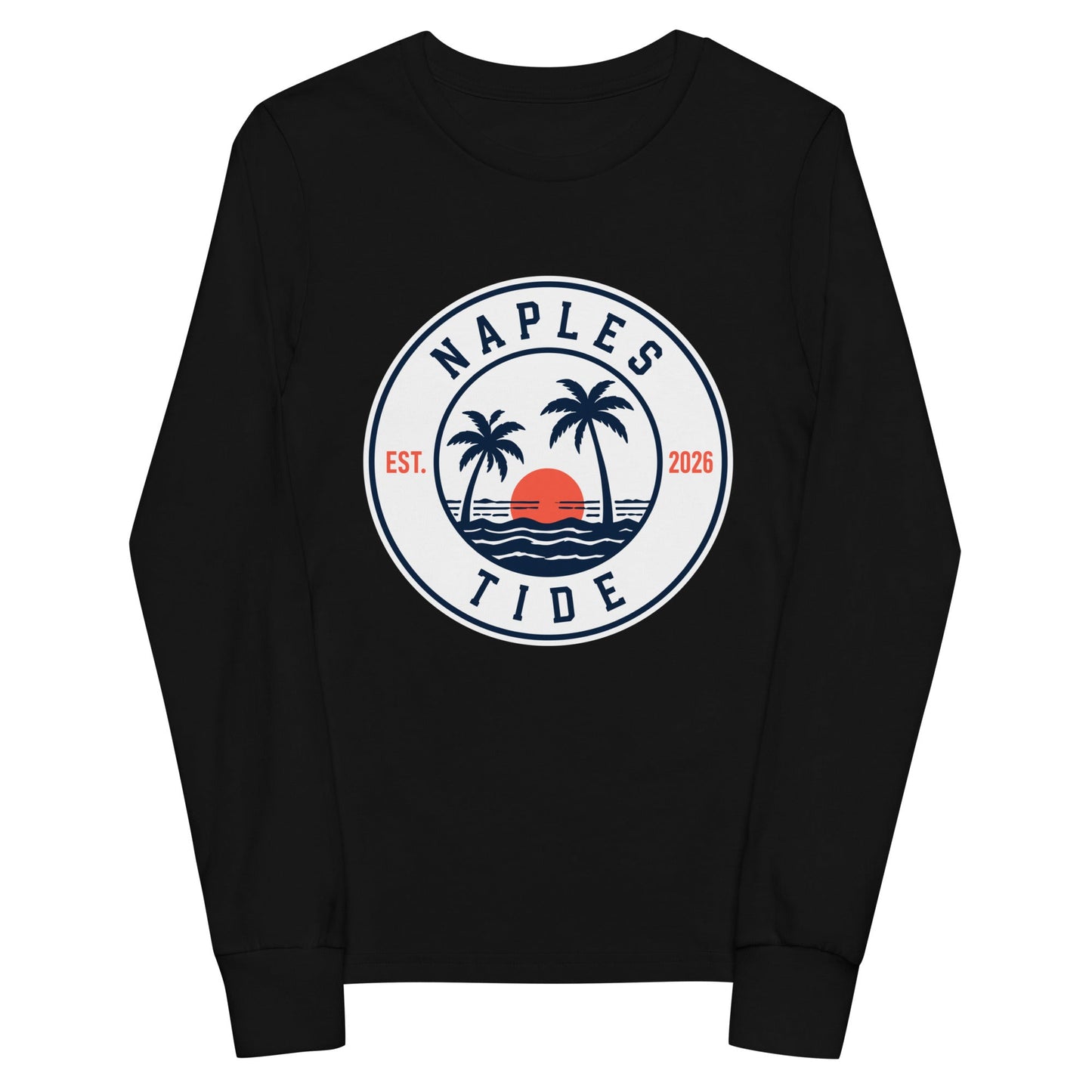 Performance | Youth Long Sleeve T-Shirt | Naples Tide | Badge Logo