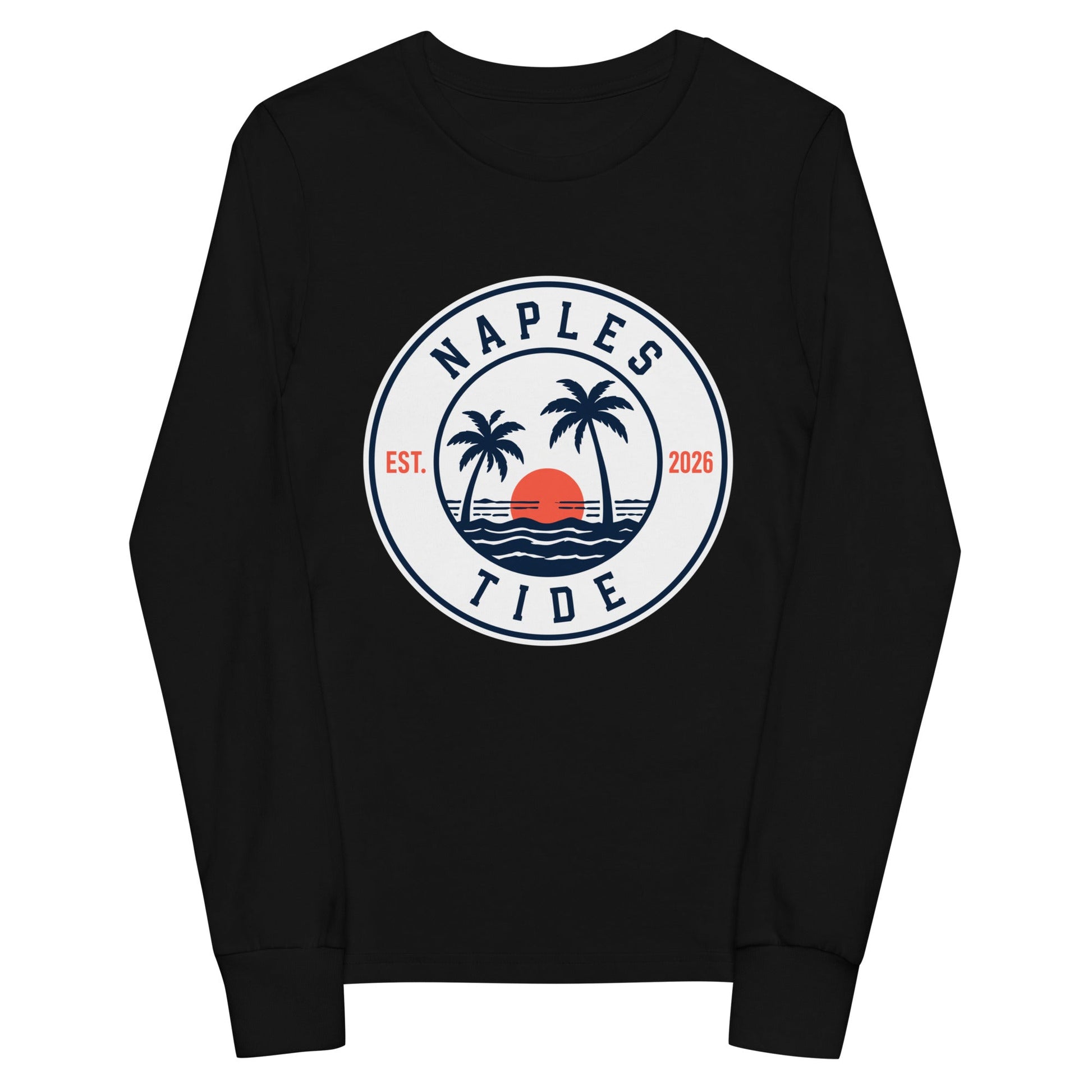 Performance | Youth Long Sleeve T-Shirt | Naples Tide | Badge Logo
