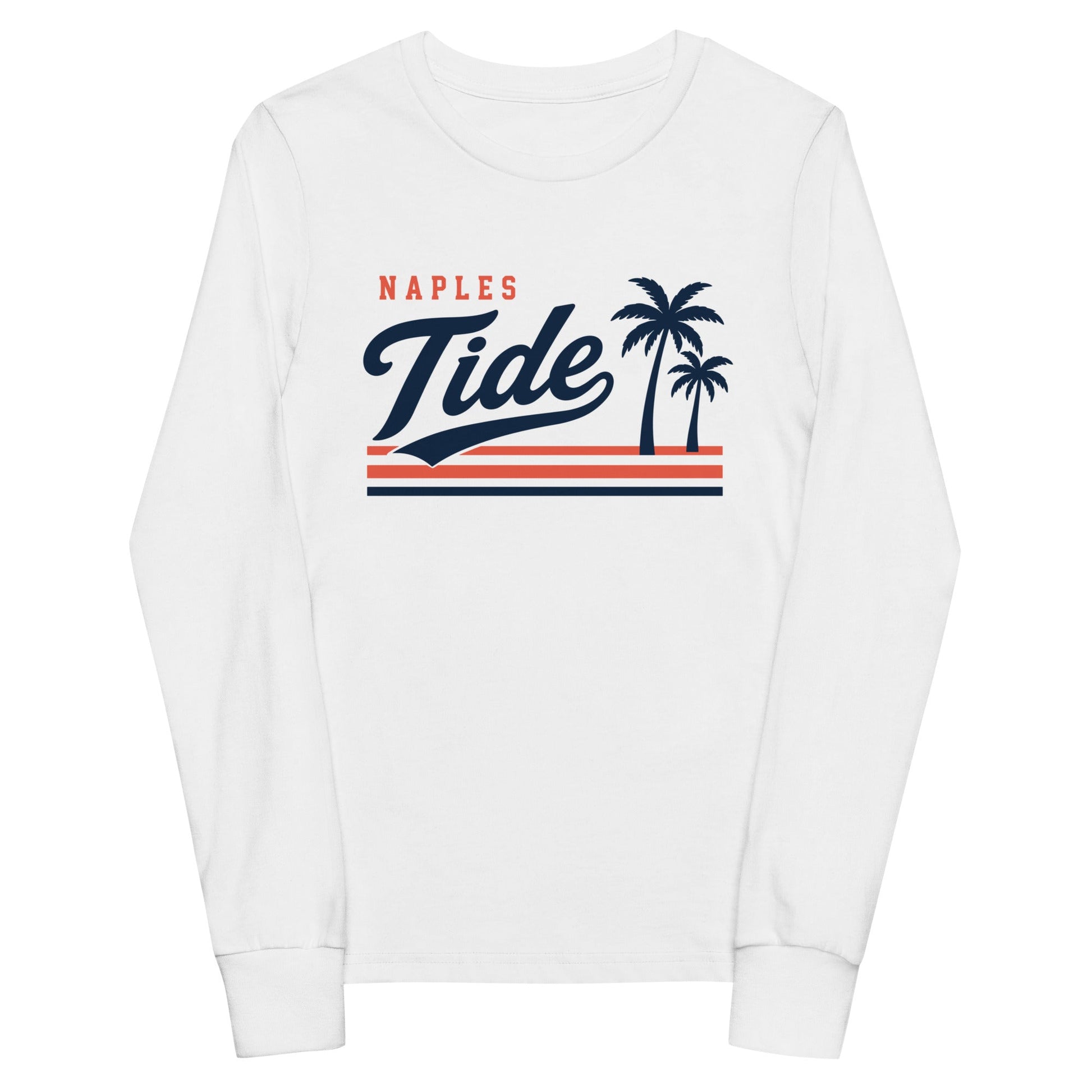 Performance | Youth Long Sleeve T-Shirt | Naples Tide | Crest Logo
