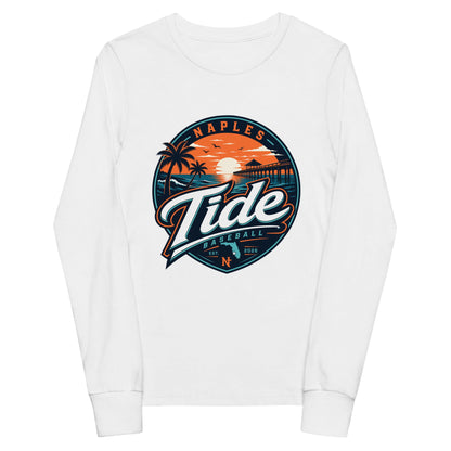 Performance | Youth Long Sleeve T-Shirt | Naples Tide | Enblem Logo