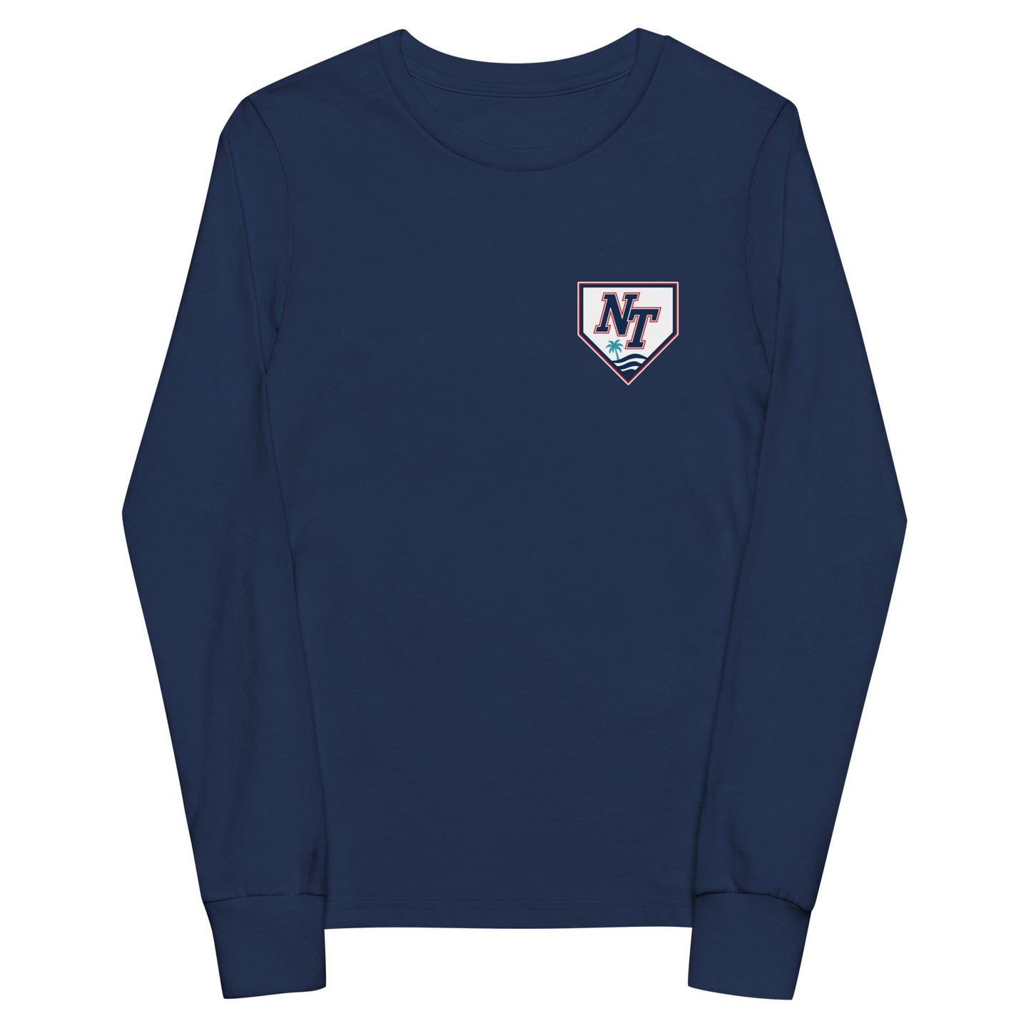 Performance | Youth Long Sleeve T-Shirt | Naples Tide | Shield Logo