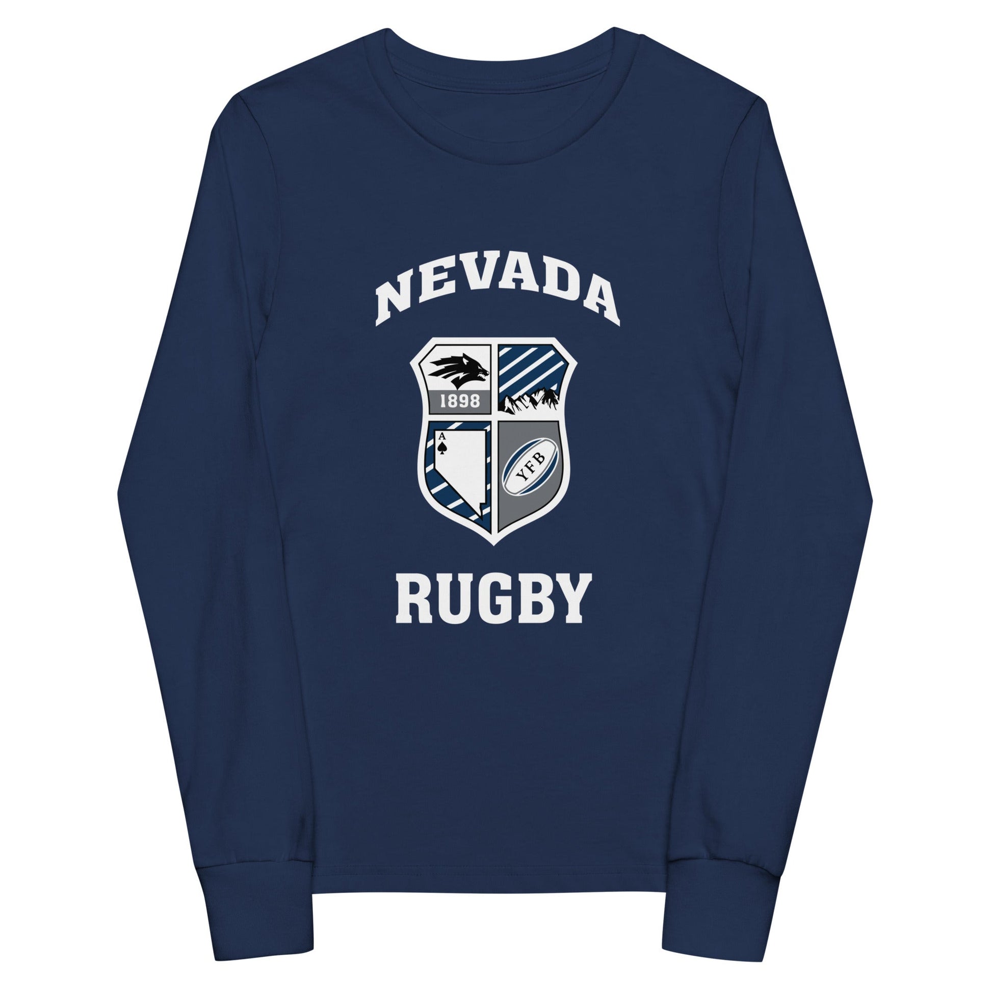 Performance | Youth Long Sleeve T-Shirt | Nevada Rugby