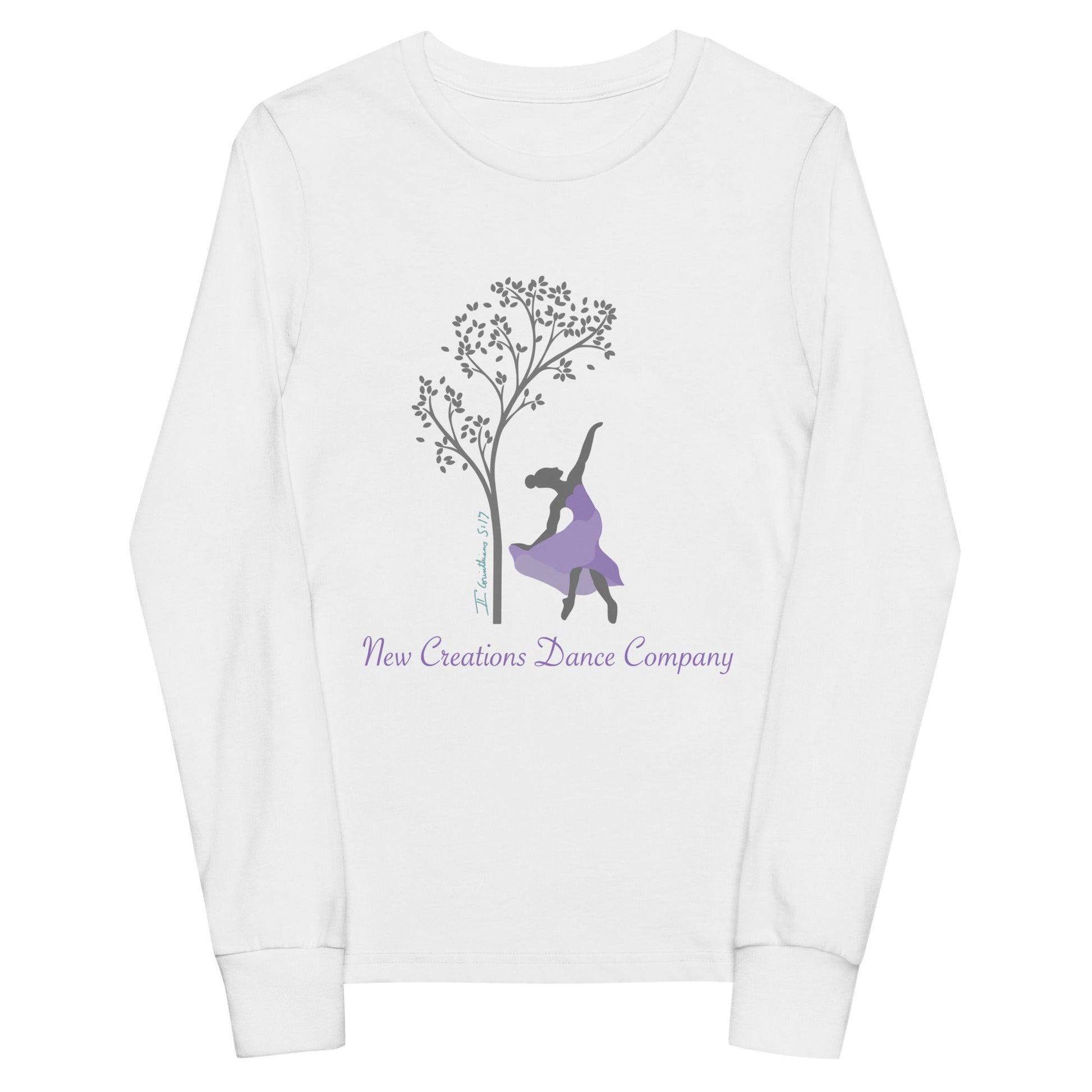 Performance | Youth Long Sleeve T-Shirt | New Creations Dance Company