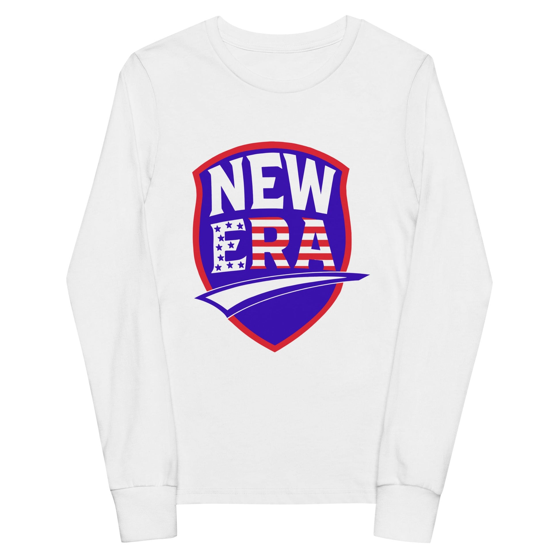 Performance | Youth Long Sleeve T-Shirt | New Era Softball | Badge Logo
