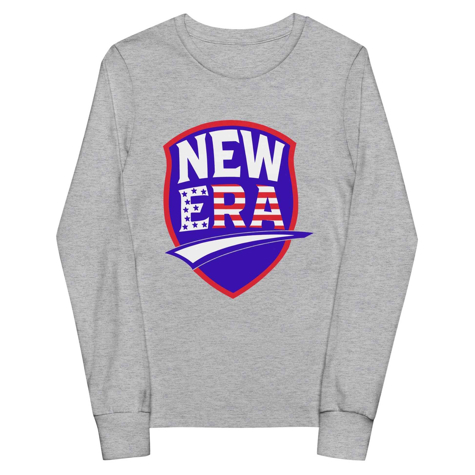 Performance | Youth Long Sleeve T-Shirt | New Era Softball | Badge Logo