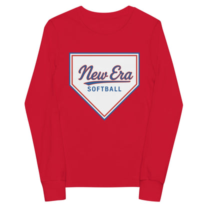 Performance | Youth Long Sleeve T-Shirt | New Era Softball
