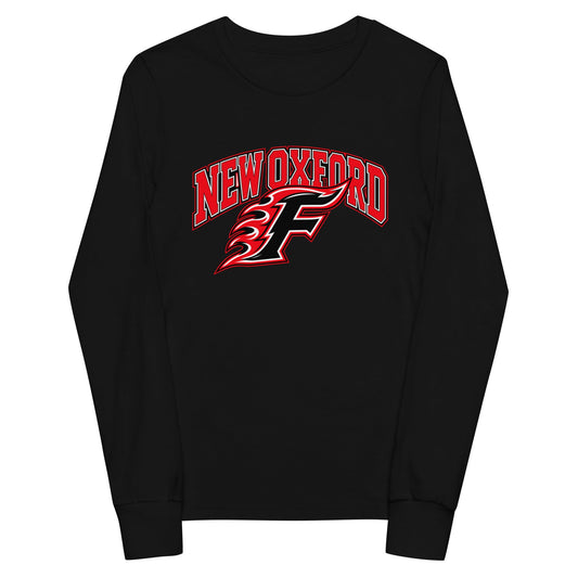 Performance | Youth Long Sleeve T-Shirt | New Oxford Girls Softball Association | Emblem Logo