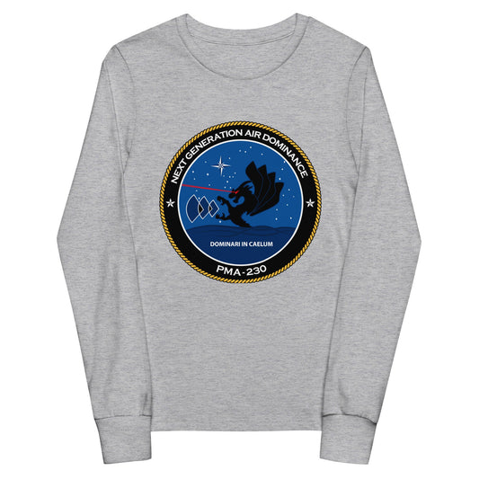 Performance | Youth Long Sleeve T-Shirt | Next Generation Air Dominance | Badge Logo