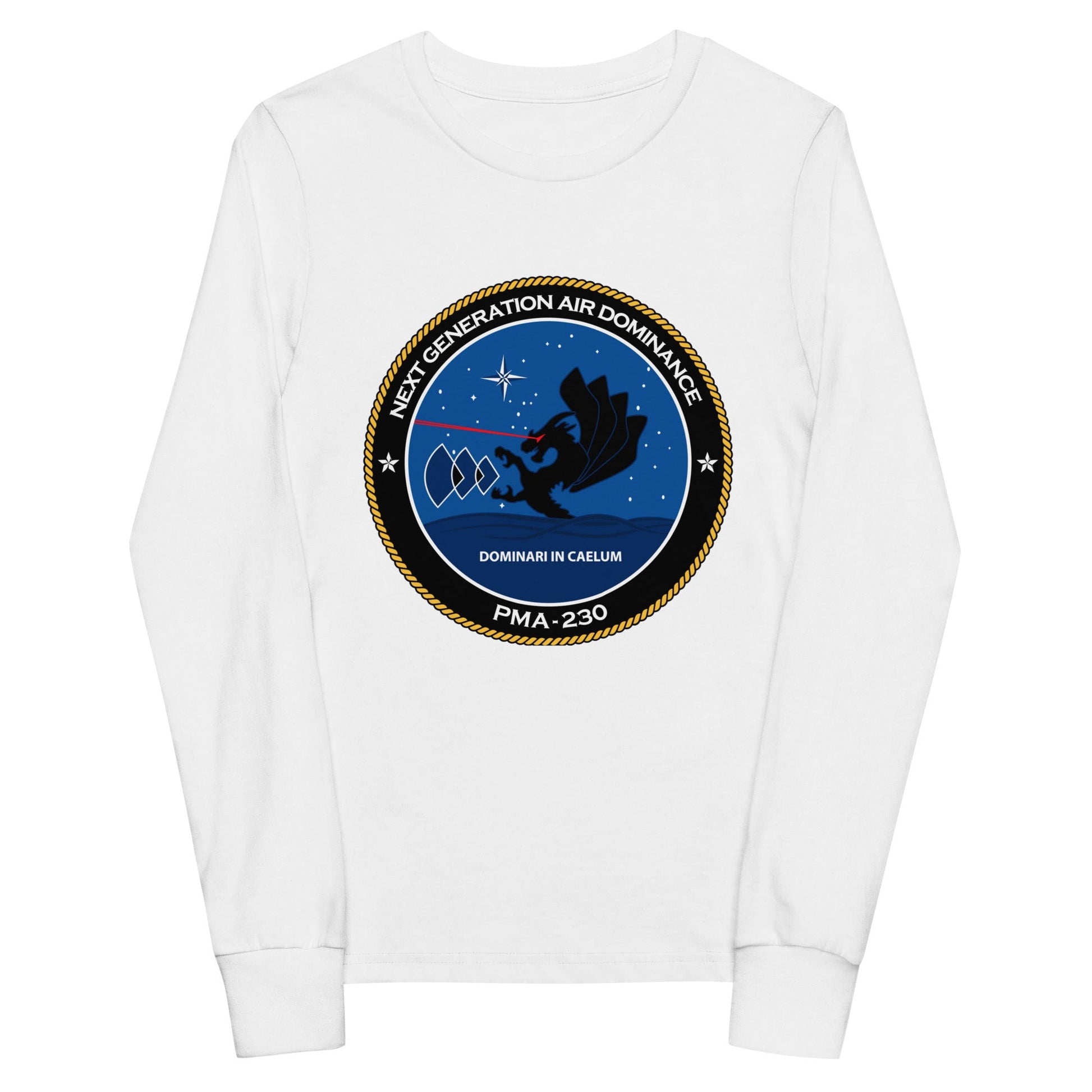 Performance | Youth Long Sleeve T-Shirt | Next Generation Air Dominance | Badge Logo