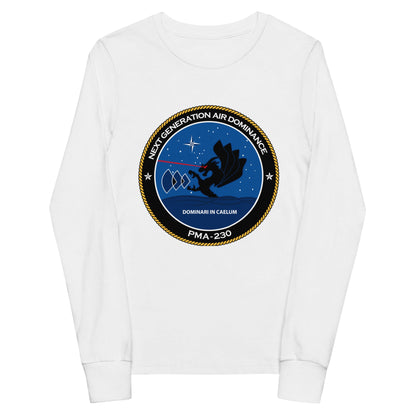 Performance | Youth Long Sleeve T-Shirt | Next Generation Air Dominance | Badge Logo