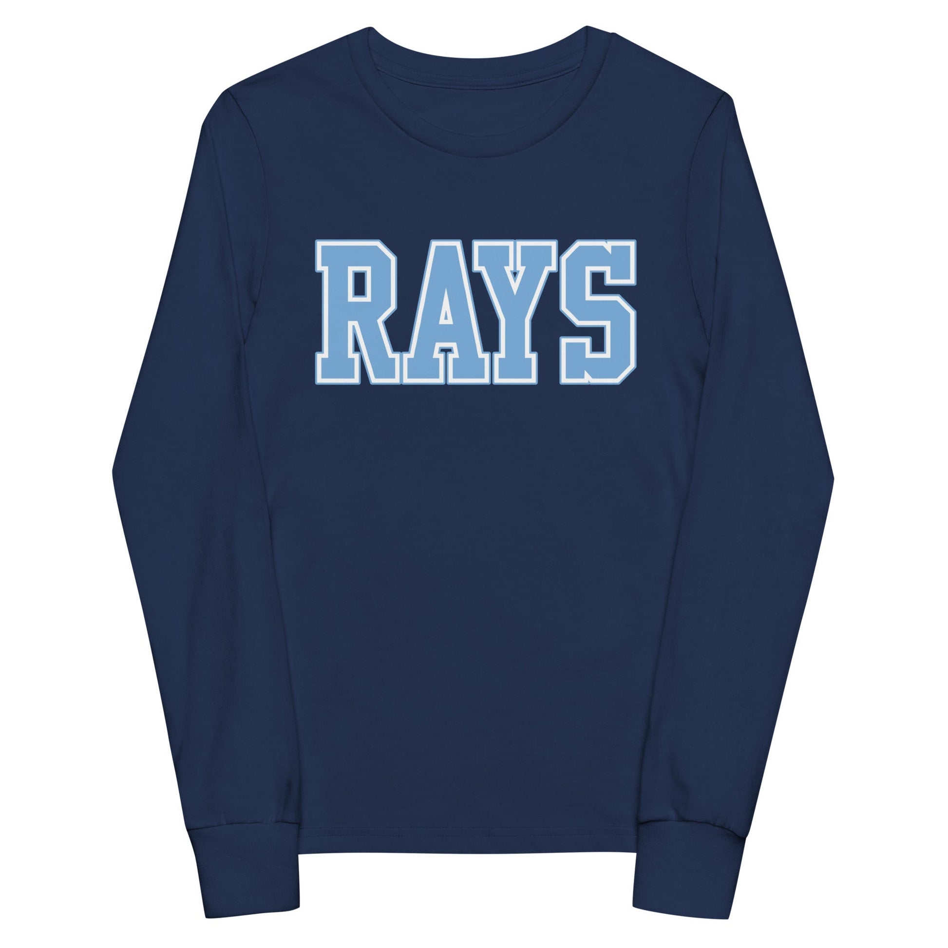 Performance | Youth Long Sleeve T-Shirt | Next Level Rays | Block Logo