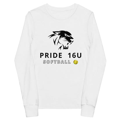 Performance | Youth Long Sleeve T-Shirt | NNY Pride Softball | Emblem Logo