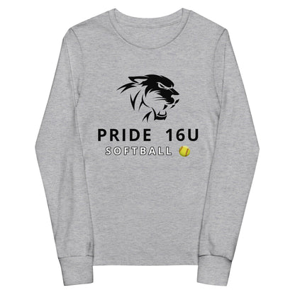 Performance | Youth Long Sleeve T-Shirt | NNY Pride Softball | Emblem Logo