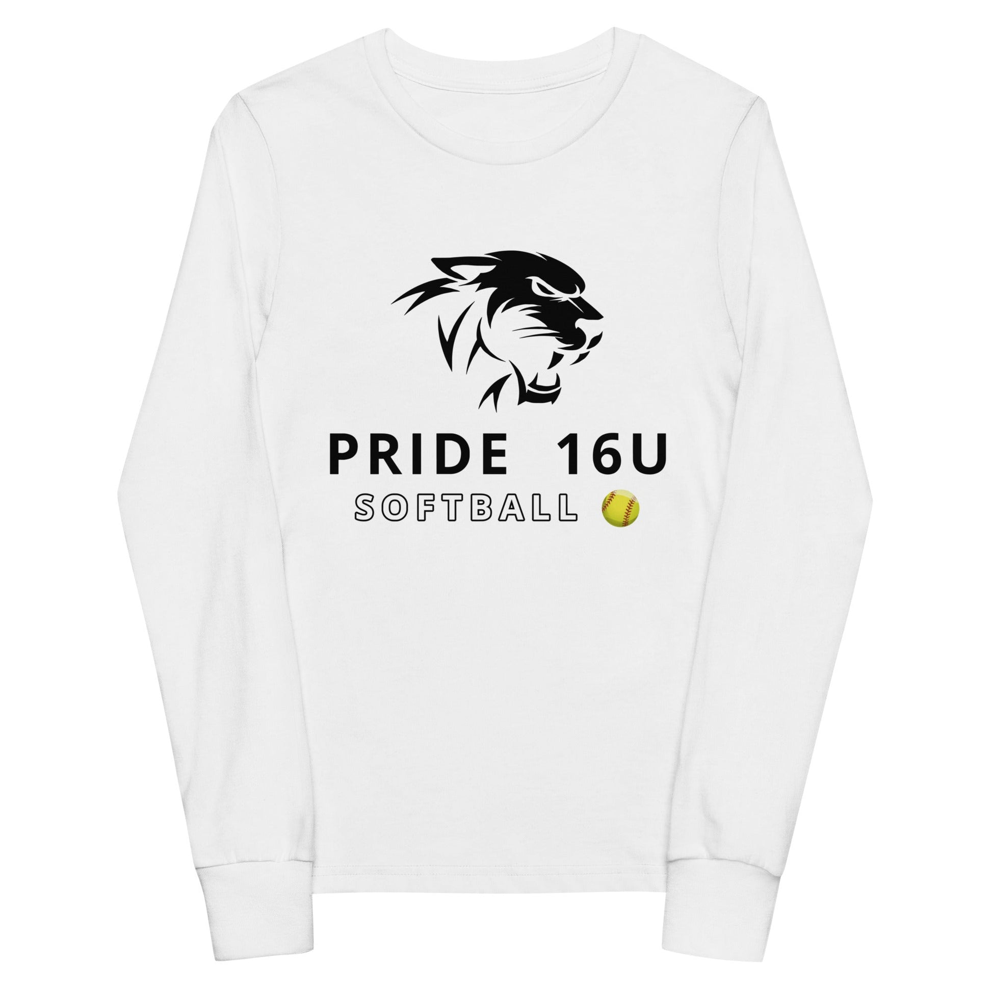 Performance | Youth Long Sleeve T-Shirt | NNY Pride Softball | Emblem Logo