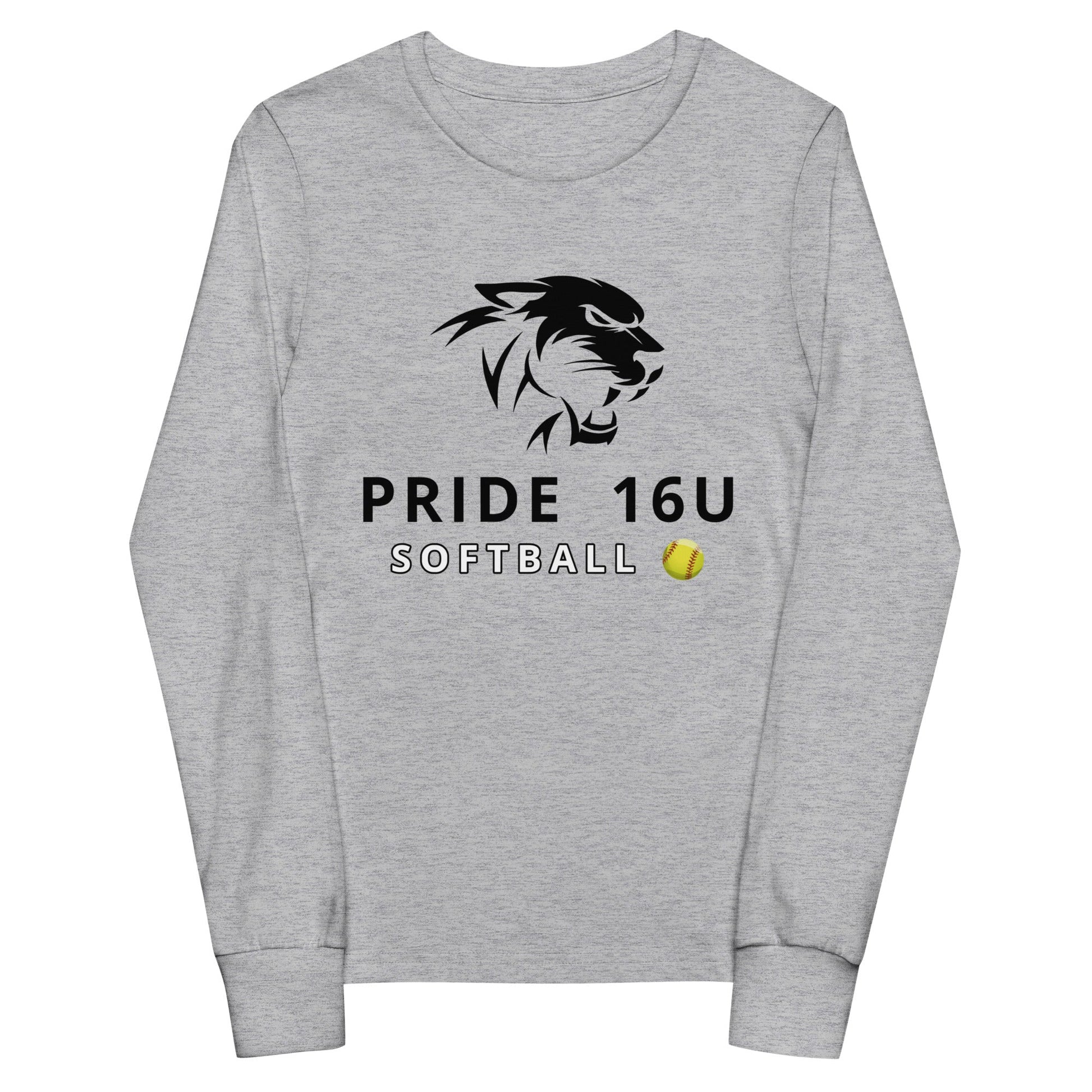 Performance | Youth Long Sleeve T-Shirt | NNY Pride Softball | Emblem Logo
