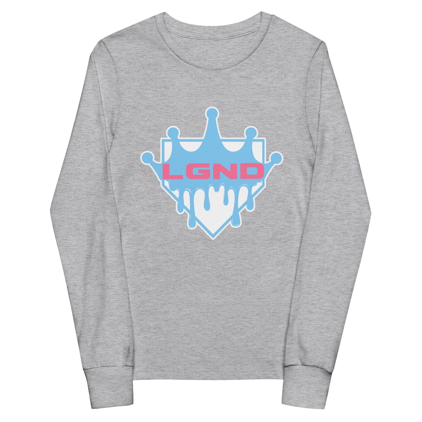 Performance | Youth Long Sleeve T-Shirt | Norcal Legend | Home Plate Logo