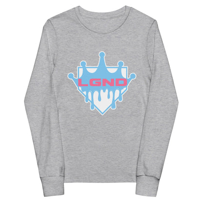 Performance | Youth Long Sleeve T-Shirt | Norcal Legend | Home Plate Logo