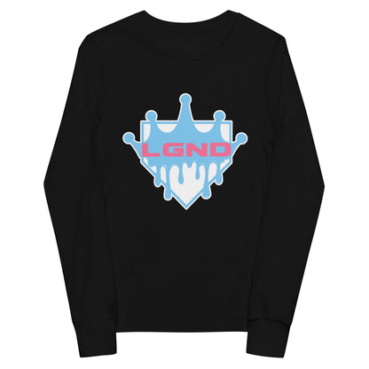 Performance | Youth Long Sleeve T-Shirt | Norcal Legend | Home Plate Logo