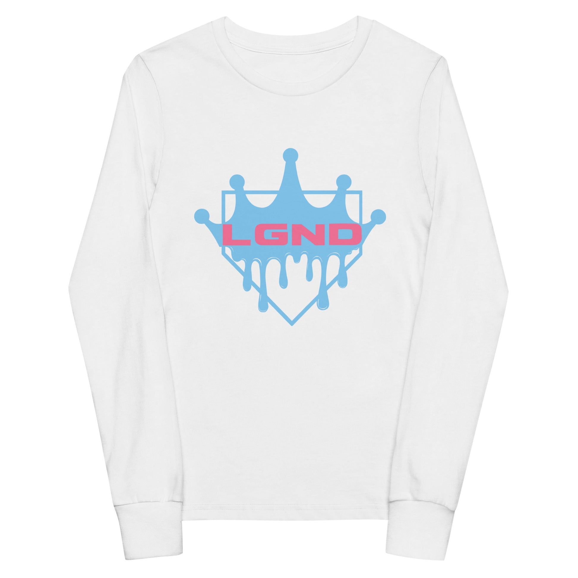 Performance | Youth Long Sleeve T-Shirt | Norcal Legend | Home Plate Logo