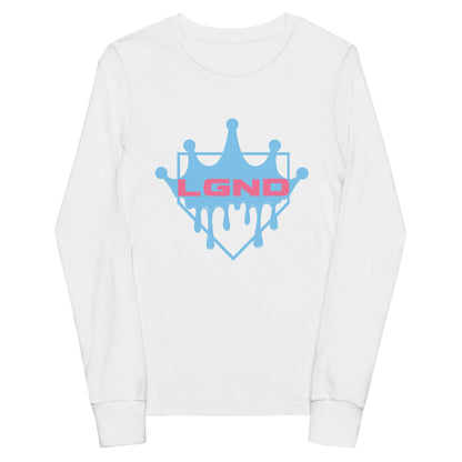 Performance | Youth Long Sleeve T-Shirt | Norcal Legend | Home Plate Logo