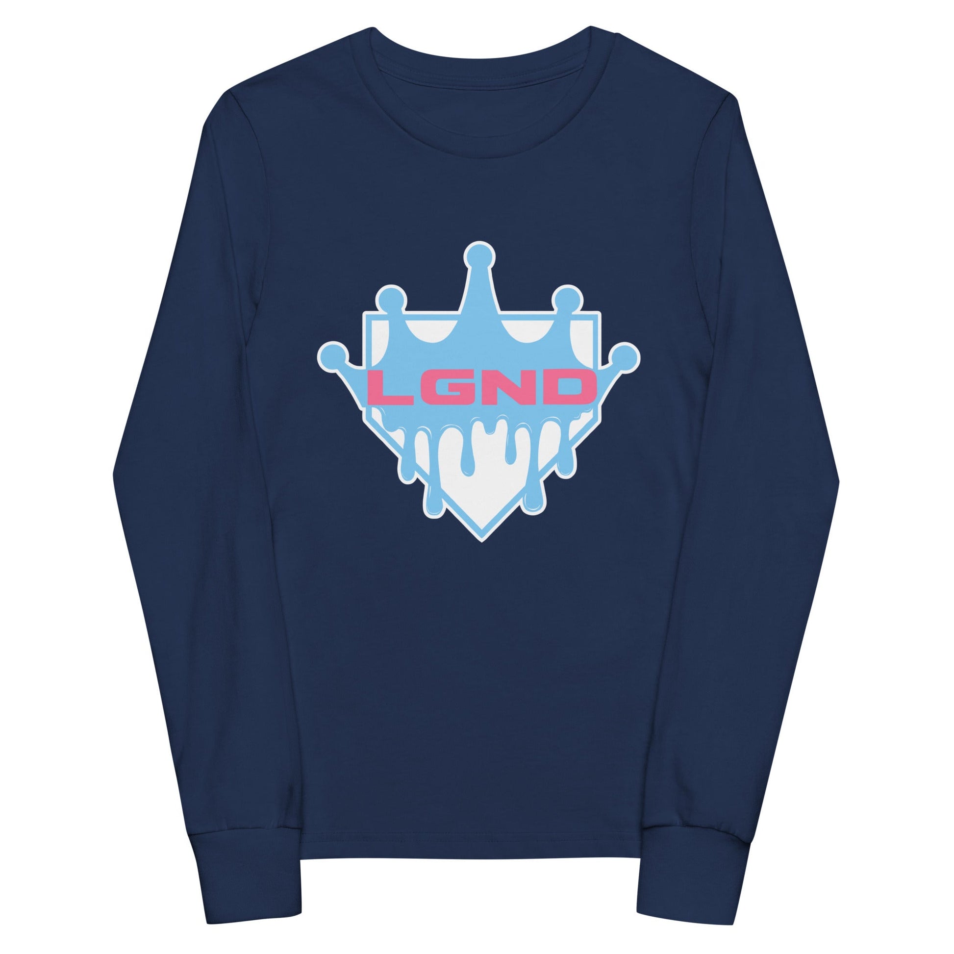Performance | Youth Long Sleeve T-Shirt | Norcal Legend | Home Plate Logo