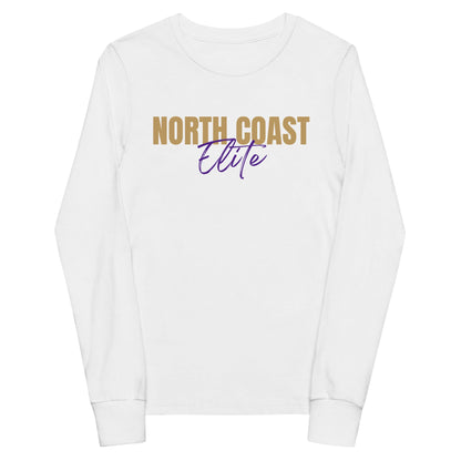 Performance | Youth Long Sleeve T-Shirt | North Coast Elite Inc | Alt Script Logo