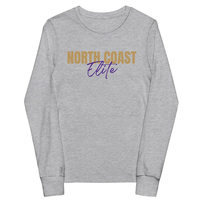 Performance | Youth Long Sleeve T-Shirt | North Coast Elite Inc | Alt Script Logo