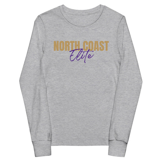 Performance | Youth Long Sleeve T-Shirt | North Coast Elite Inc | Alt Script Logo