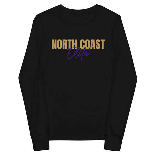Performance | Youth Long Sleeve T-Shirt | North Coast Elite Inc | Alt Script Logo