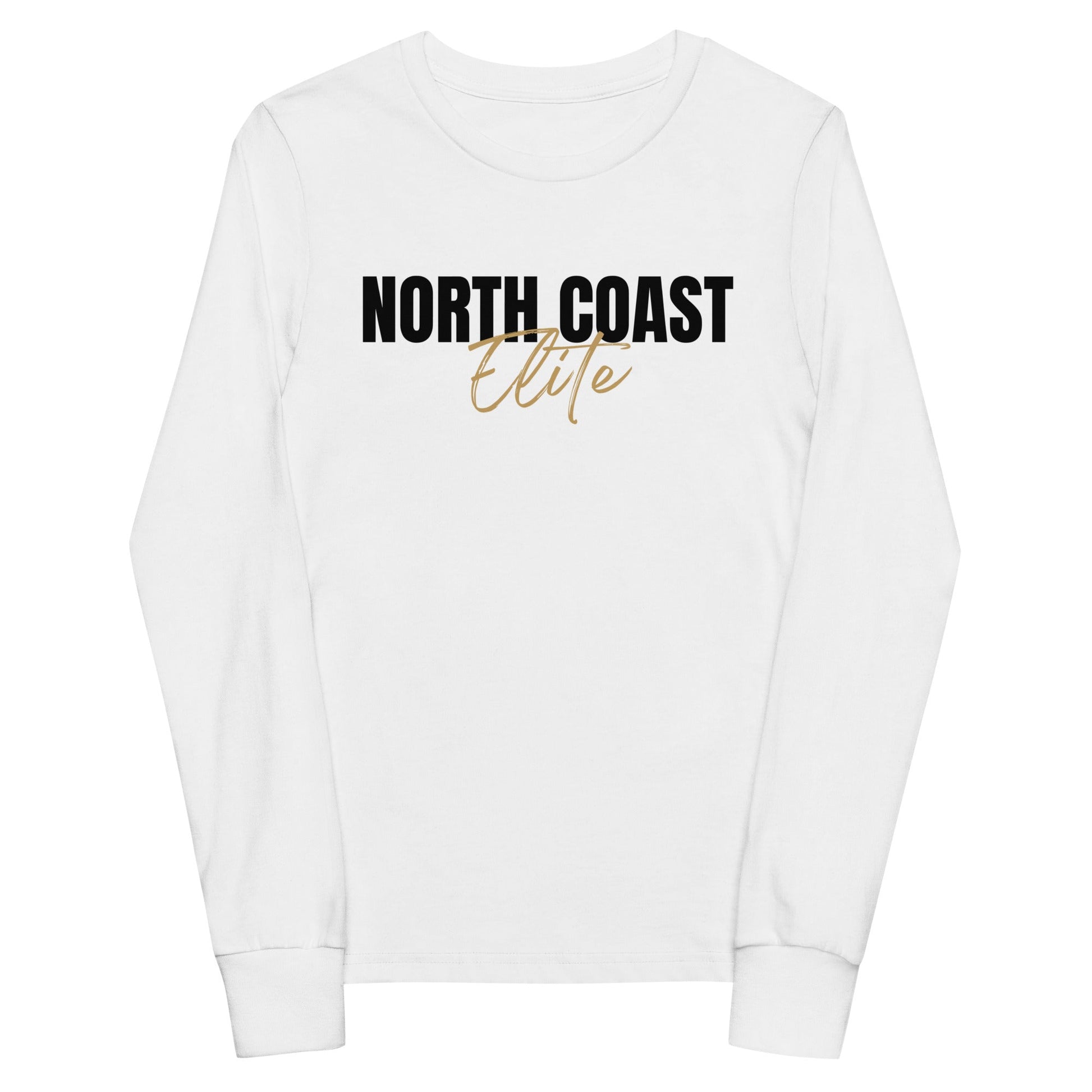 Performance | Youth Long Sleeve T-Shirt | North Coast Elite Inc | Script Logo