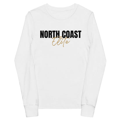 Performance | Youth Long Sleeve T-Shirt | North Coast Elite Inc | Script Logo